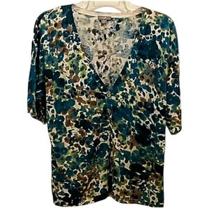 J. JILL * WATERCOLOR CARDIGAN